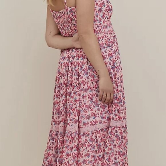 NWT Torrid Maxi Chiffon And Lurex Tiered Dress - Size 4 X - Picture 2 of 5